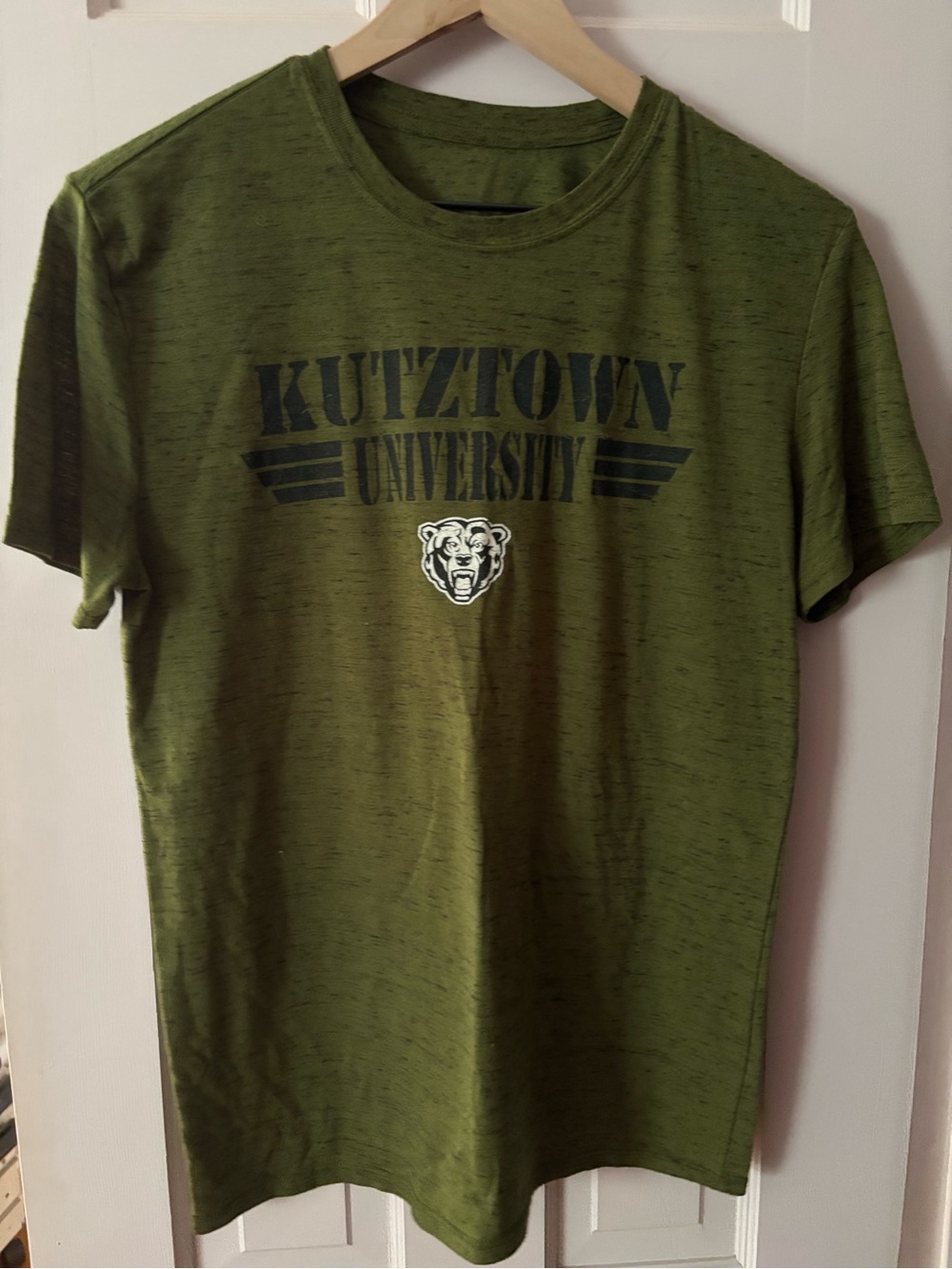 Men's Olive Green Graphic T-Shirt